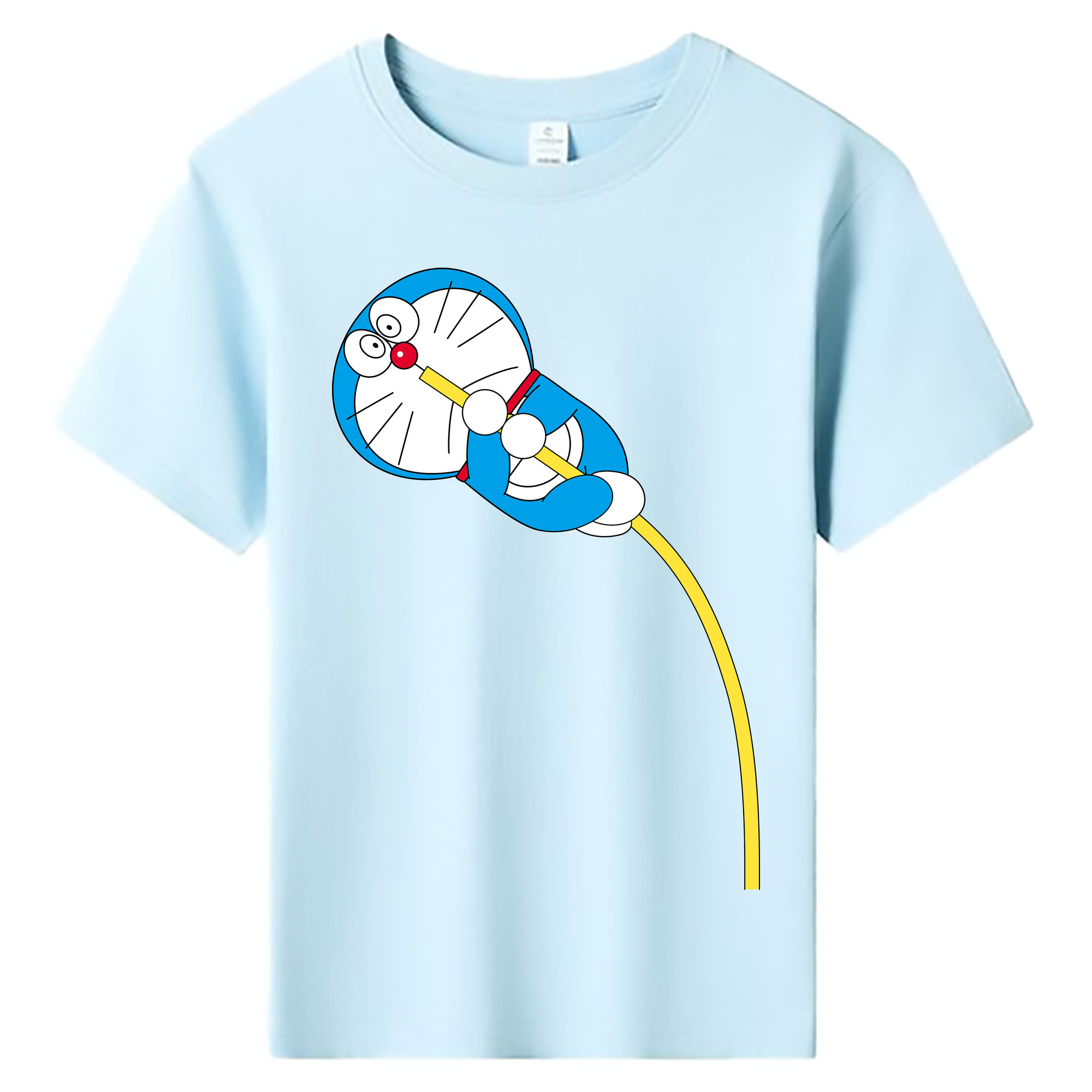 （画像用） ドラえもん Doraemon 綿100％キッズTシャツ（フロントプリント）